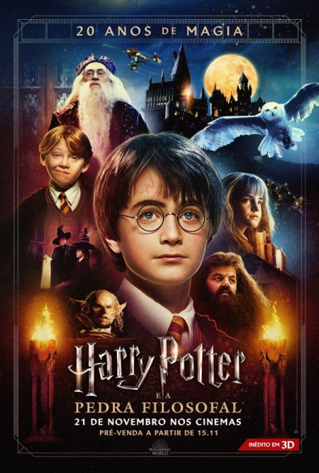 Poster do filme Harry Potter e a Pedra Filosofal